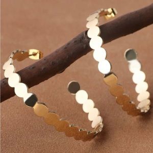 NWOT Round Hoop Earrings